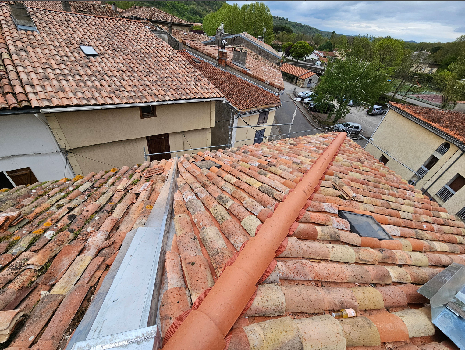 Toiture tuiles
